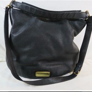 Marc Jacobs black leather crossbody